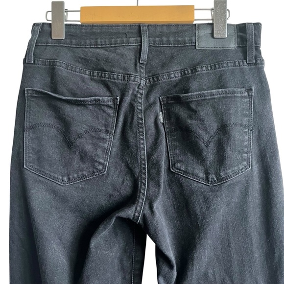 Levi’s 721 High Rise Skinny Jeans Soft Black Size 29 - Picture 8 of 16